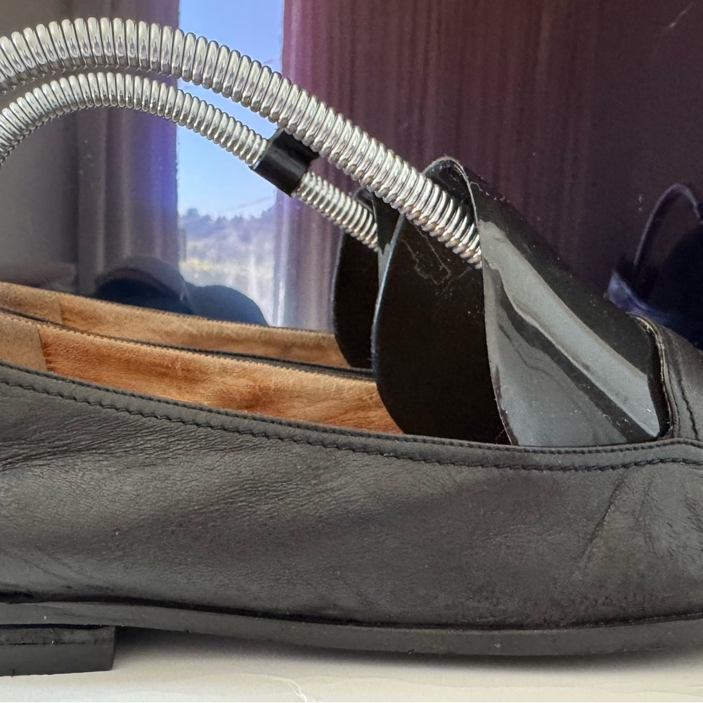 CHANEL Black Leather Loafers - Picture 5 of 13